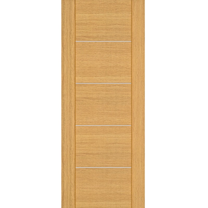 Internal Pre-Finished Oak Valencia Door